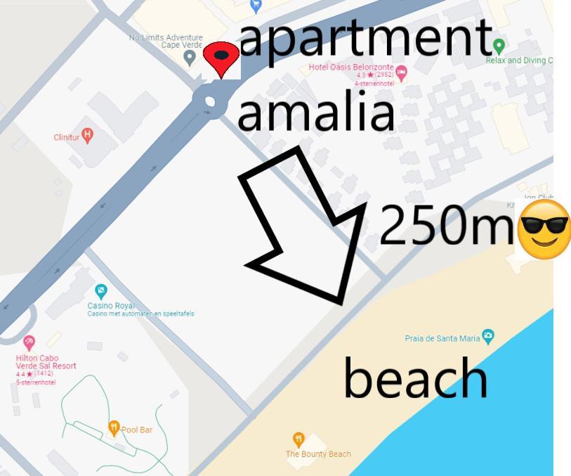 Appartement Amalia Sal Санта-Мария Экстерьер фото